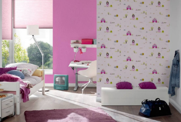 detská izba pre dievčatko