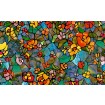200-3006 Samolepiace fólie okenné dc-fix vitráž benátska záhrada šírky 45 cm