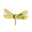 Nástenná 3D dekorácia Crearreda SD Gold Dragonflies 24014 Zlaté vážky