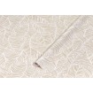 346-0709 Samolepiace fólie d-c-fix samolepiaca tapeta béžové listy, veľkosť 45 cm x 2 m