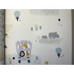 38114-1 A.S. Création detská vliesová tapeta na stenu Little Love 2026 viacfarebná so zvieratkami, veľkosť 10,05 m x 53 cm