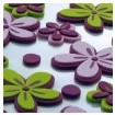 Kvety 59503 Samolepiace 3D nástenné dekorácie od spoločnosti Crearreda