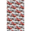 FCP L 6134 AG Design textilný foto záves detský obrazový Cars - Autá Disney FCPL 6134 s úplným zatienením, veľkosť 140 x 245 cm