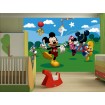 FTDN 5057 AG Design vliesová fototapet 4-dielna pre deti Mickey Mouse - Disney, veľkosť 360 x 270 cm