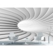 FTN XXL 2417 AG Design vliesová fototapeta 4-dielna - Creative white tunnel, veľkosť 360 x 270 cm