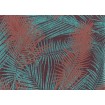 J98210 UGÉPA francúzska umývateľná vliesová tapeta s lesklým fóliovým povrchom Eden 2023, veľkosť 53 cm x 10,05 m