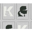KT4-24873 A.S. Création dizajnová luxusná vliesová umývateľná tapeta na stenu Karl Lagerfeld, veľkosť 10,05 m x 53 cm