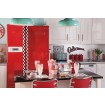 KT5438-643 Samolepiace fólie d-c-fix samolepiaca tapeta lesklá červená, veľkosť 67,5 cm x 2 m
