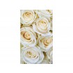 MS-2-0137 Vliesová obrazová fototapeta White Roses, veľkosť 150 x 250 cm