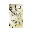 MS-2-0272 Vliesová obrazová fototapeta Spiral Clock, veľkosť 150 x 250 cm