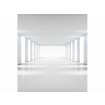 MS-3-0036 Vliesová obrazová fototapeta White Corridor, veľkosť 225 x 250 cm