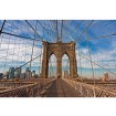 MS-5-0005 Vliesová obrazová fototapeta Brooklyn bridge, veľkosť 375 x 250 cm