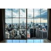 MS-5-0009 Vliesová obrazová fototapeta Manhattan window view, veľkosť 375 x 250 cm