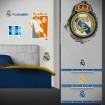 RM32 Samolepiace dekorácie FC Real Madrid, veľkosť 2 archy každý 29,7 x 42 cm