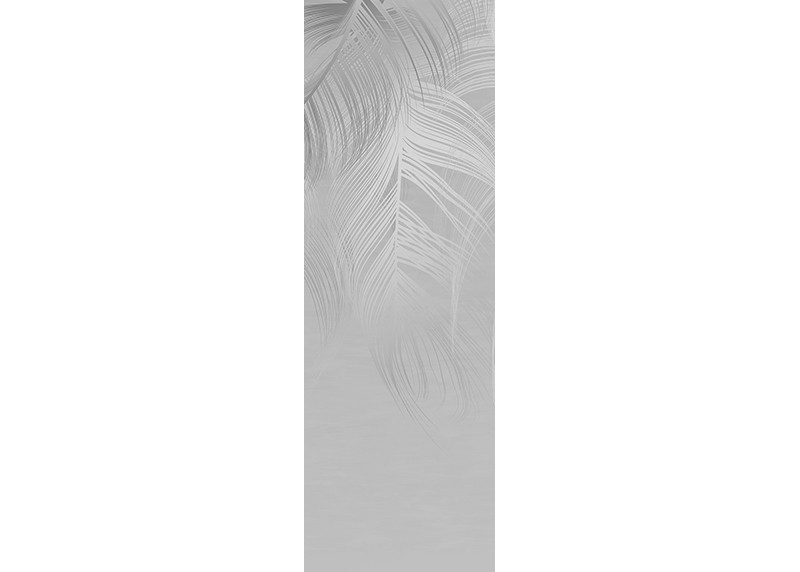 FTNVL 3726 AG Design vliesová fototapeta 1-dielna Grey Feather, veľkosť 90 x 270 cm