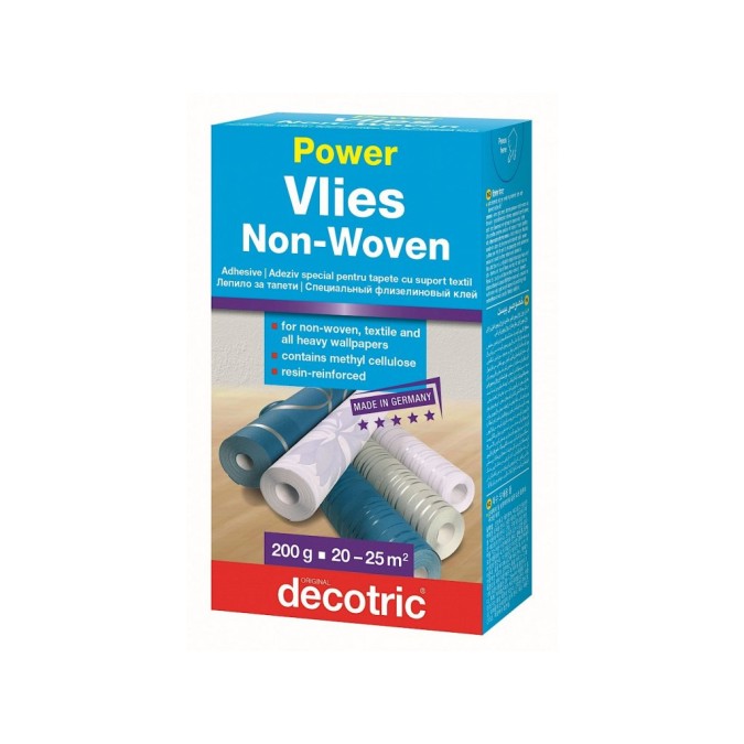 Lepidlo Power Vlies na vliesové, textilní a všechny těžké tapety - 200 g