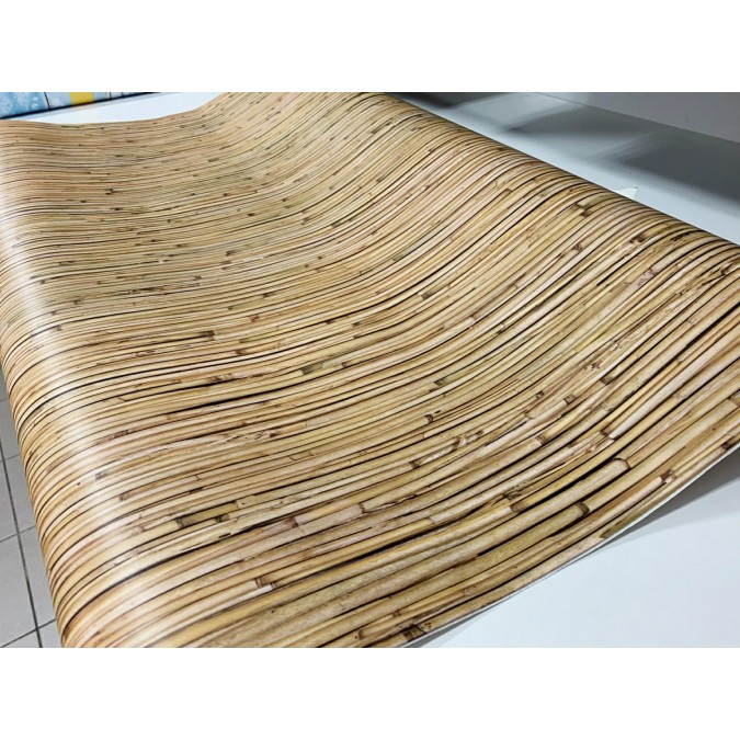 10597 Samolepiaca tapeta fólie Gekkofix bambusová rohož šírky 90 cm
