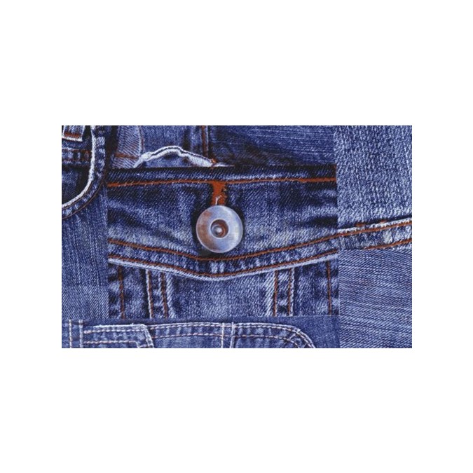12677 Samolepiaca tapeta folia Gekkofix jeans, šíře 45 cm