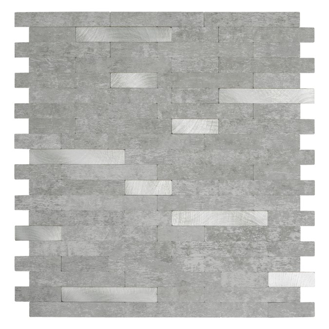 2704005 Samolepiace obklady, kov a kameň rozmery šírka x výška 29 x 28,8 cm