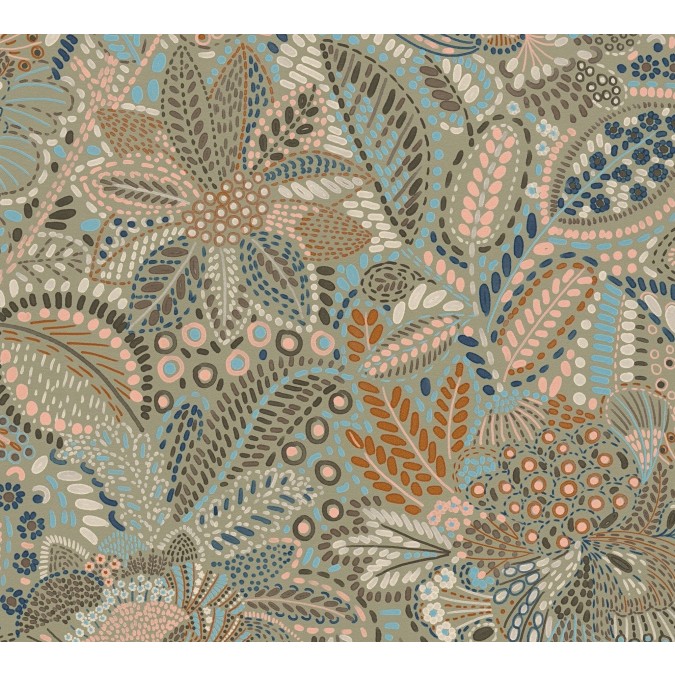 A.S. Création 780255 CUBA 2,  vliesová tapeta na stenu, rozmery 10.05 m x 0.53 m