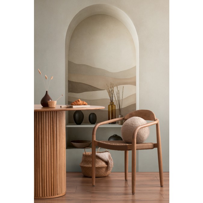 79144-6 Tapetový panel / vliesová tapeta, role 8,80x0,53 m, farba béžová, hnedá, smotanová