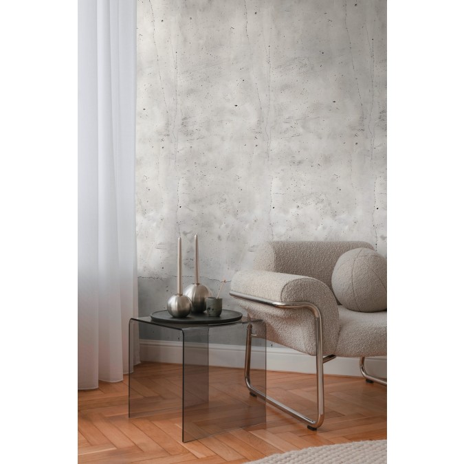 79155-2 Tapetový panel / vliesová tapeta, role 8,80x0,53 m, farba sivá, čierna