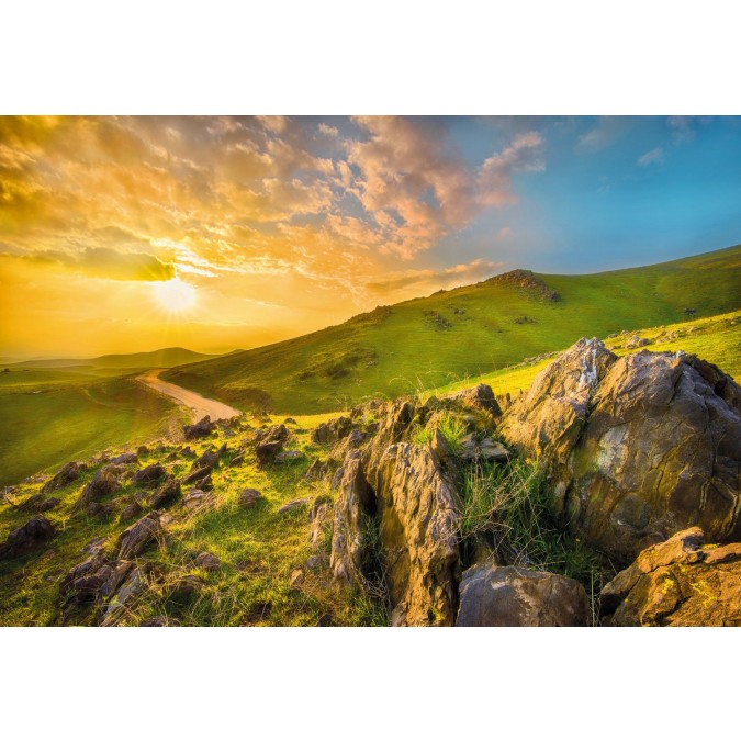 8-525 Obrazová fototapety Komar Mountain Morning, veľkosť 368 x 254 cm