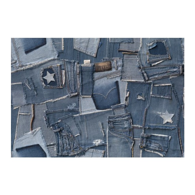 KOMR 909-8 Fototapeta Komar Jeans, veľkosť 368x254 cm