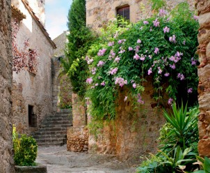 FTN XXL 1145 AG Design vliesová fototapeta 4-dielna - Patio, veľkosť 360 x 270 cm