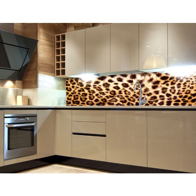 KI-180-069 Fototapeta do kuchyne - Leopard Skin (Leopardej kože)