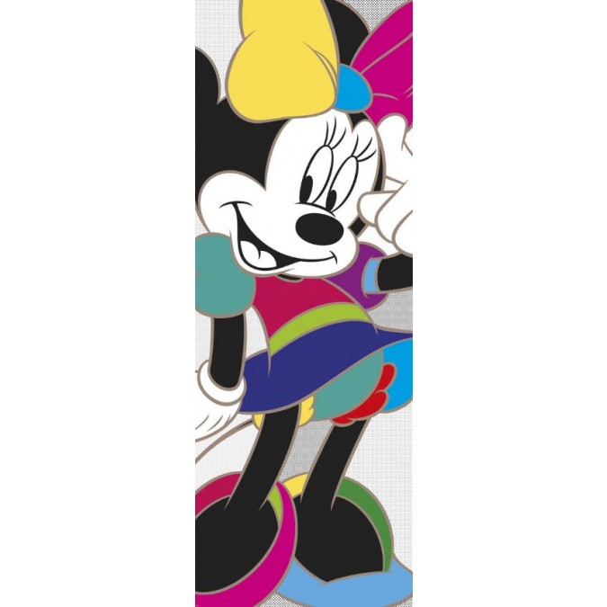 KOMR 224-1 Fototapeta Komar Minnie Colorful, velikost 73x202 cm