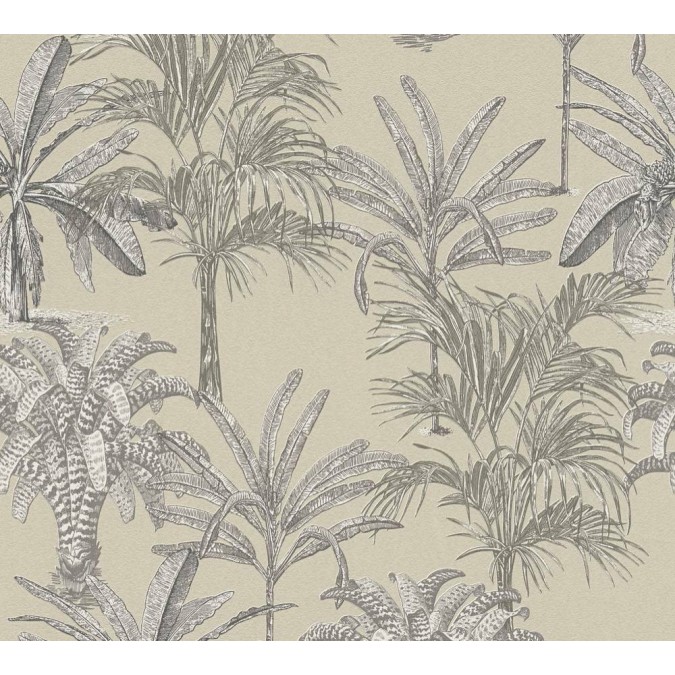 KT1-38973 A.S. Création vliesová tapeta na stenu Michalsky 4 (2024) palmy, veľkosť 10,05 m x 53 cm