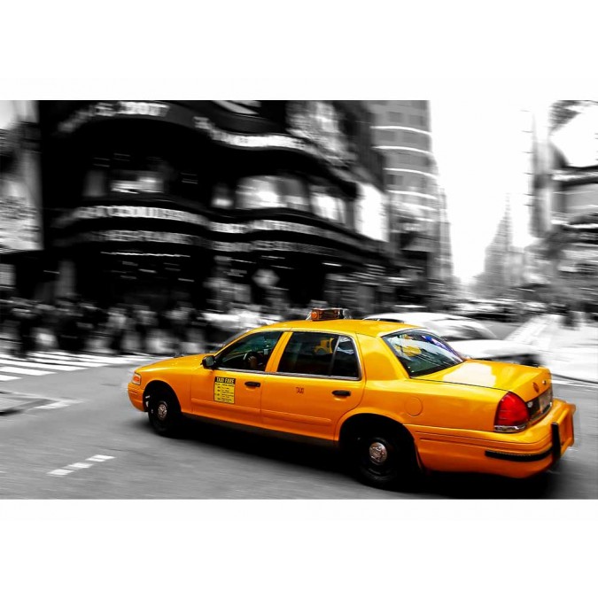 MS-5-0007 Vliesová obrazová fototapeta Taxi, veľkosť 375 x 250 cm