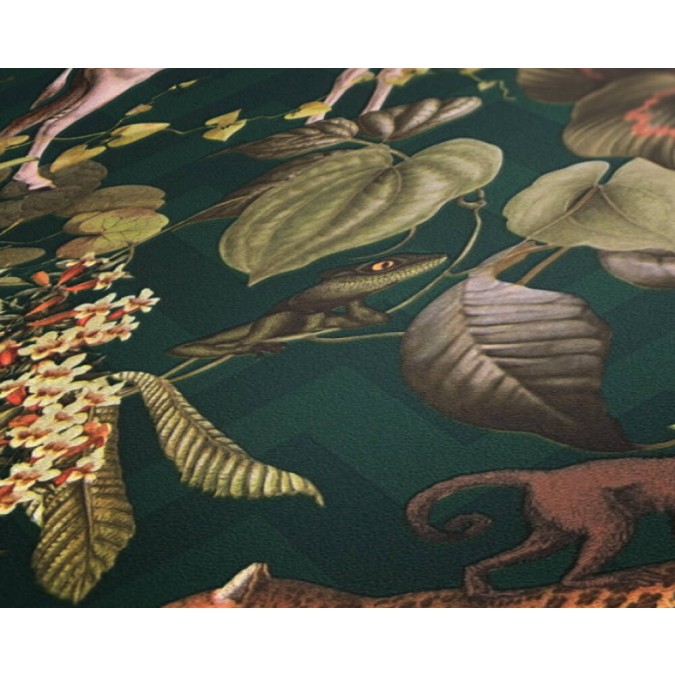 P492440011 A.S. Création vliesová tapeta na stenu Styleguide Jung 2024 džungľa, veľkosť 10,05 m x 53 cm