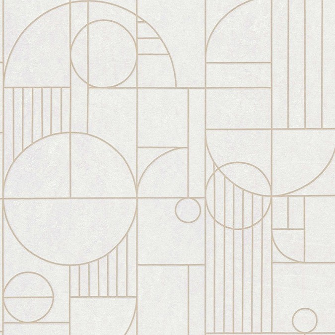 P492460006 A.S. Création vliesová tapeta na stenu Styleguide Design 2024 geometrická s metalickým prelisom, veľkosť 10,05 m x 53 cm