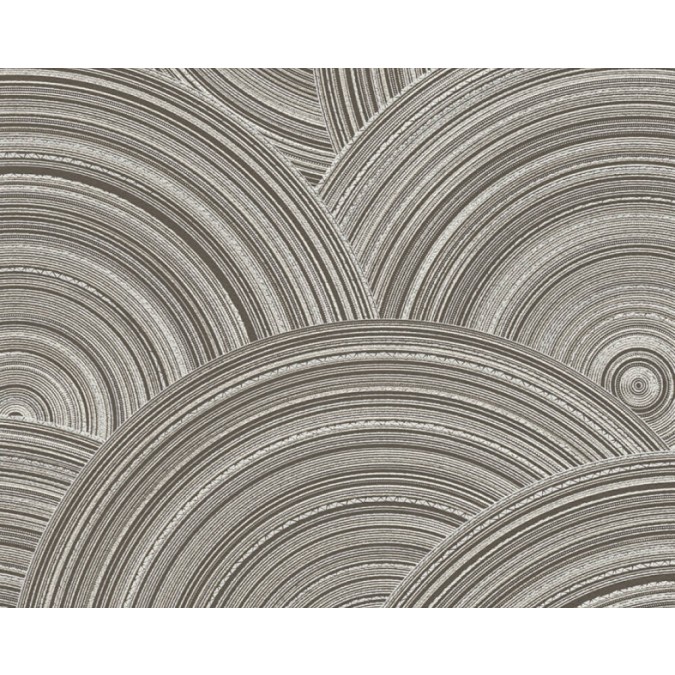 P492460082 A.S. Création vliesová tapeta na stenu Styleguide Design 2024 retro plastický kruhový motív, veľkosť 10,05 m x 53 cm