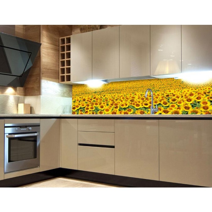KI-180-030 Fototapeta do kuchyne - Sunflowers - za kuchynskú linku, veľkosť 180x60 cm