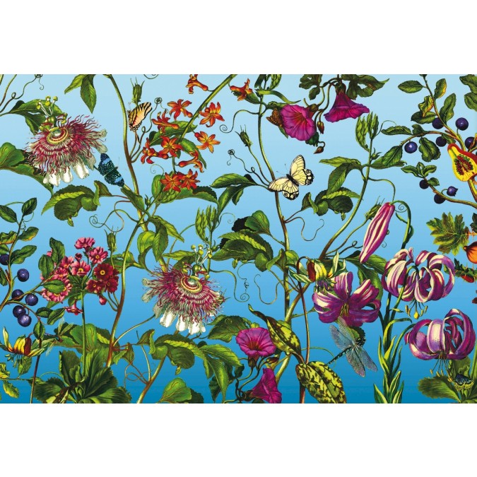 KOMR 920-4 XXL Vliesová fototapeta Komar - Jardin - kvety mučenka, veľkosť 368x248 cm