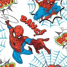 108553 Detská komiksová papierová tapeta na stenu Graham & Brown, Kids@Home 6 - Spider-man Powl, veľkosť 10 m x 52 cm