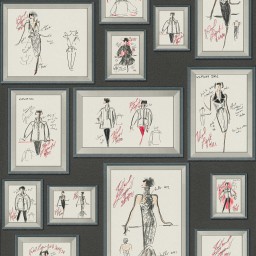378461 vliesová tapeta značky Karl Lagerfeld, rozměry 10.05 x 0.53 m