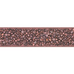 A.S. Création 312001 samolepicí dekorační bordura Kávová zrna, rozměry 5 x 0.13 m