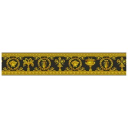 343051 vliesová bordura značky Versace wallpaper, rozměry 5.00 x 0.09 m