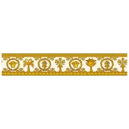 343052 vliesová bordura značky Versace wallpaper, rozměry 5.00 x 0.09 m