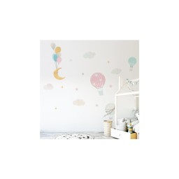 Samolepiaca dekorácia Crearreda XL Sky 18312 Balóny na oblohe
