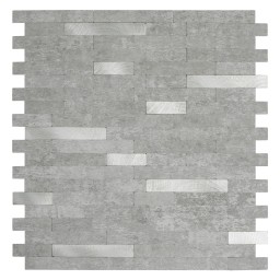 2704005 Samolepiace obklady, kov a kameň rozmery šírka x výška 29 x 28,8 cm