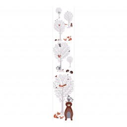 38134-1 A.S. Création detská vliesová tapeta na stenu Little Love 2026 lesné zvieratká, veľkosť 10,05 m x 53 cm
