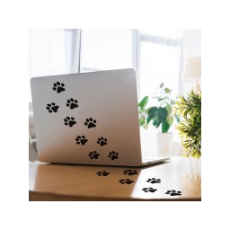 Samolepiaca dekorácia Crearreda WA S Footprints 59017 Potlač labiek