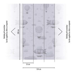 AS Creation 77061-2 detská vliesová tapeta z kolekcie Lilly&Luis, rozmery role 8,8x0,53 m
