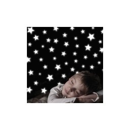 Samolepiace dekorácie Crearreda WA S Stars 77223 Svietiace hviezdy
