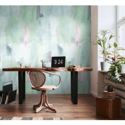 78207-1 Tapetový panel / vliesová tapeta, role 8,80x0,53 m, farba modrá, zelená